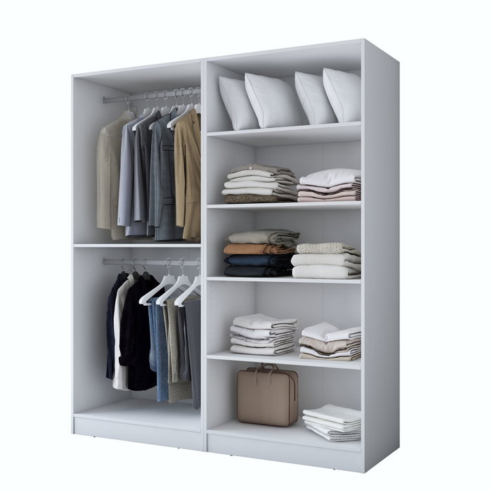 Hanah Home Armario Blanco BA194 - 4574